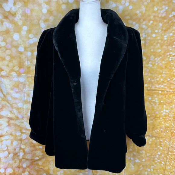 Grandazia by Glenot   Faux Coat  made in USA - Picture 10 of 16